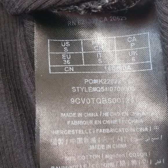 Guess TANK TOP sequin + metallic logo black/gold - Picture 7 of 7